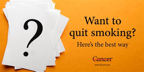What S The Best Way To Quit Smoking Md Anderson Cancer Center