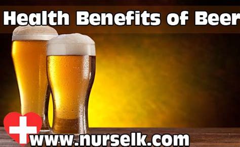 11 Health Benefits Of Beer