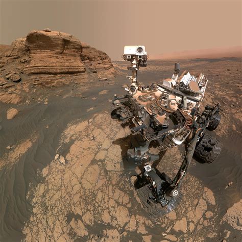 Nasas Curiosity Mars Rover Snaps Stunning Selfie With ‘mont Mercou