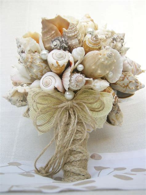 Check spelling or type a new query. Sea shell Bouquet, Bridal Bouquet Sea, Bridesmaid Bouquet ...