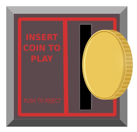 Arcade Coin Slot Openclipart