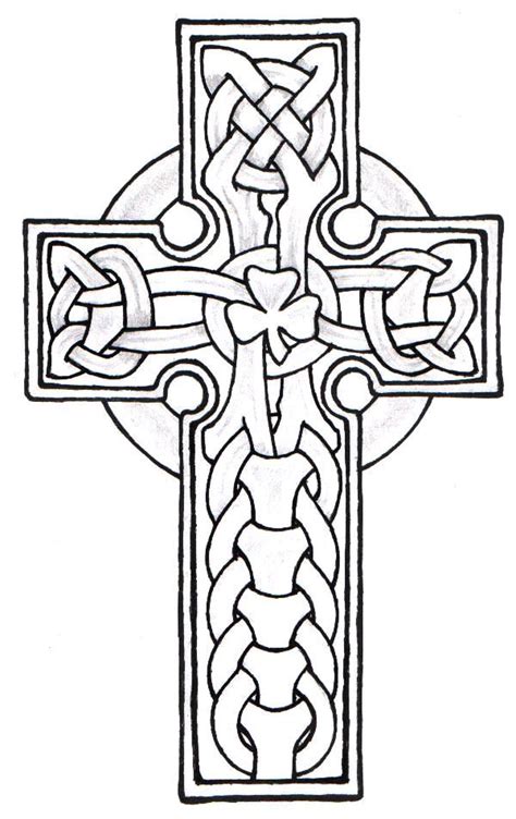 Some Of The More Recent Celtic Designs That Ive Done Celtic Cross 01