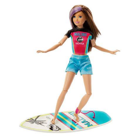 Barbie Dreamhouse Adventures Skipper Surf Doll With Accessories At
