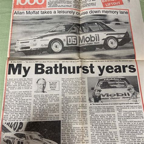 The James Hardie Bathurst Souvenir Magaziness