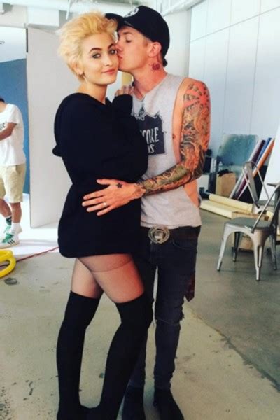 It's shoot in l.a., and it looks like she got a lot of extra makeup. Paris Jackson's Latest Tattoo is of Boyfriend Michael ...