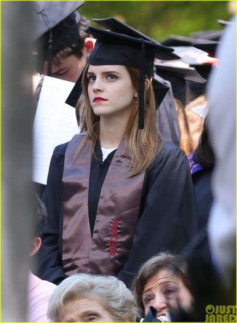Emma Watson Becomes An Official Brown University Graduate
