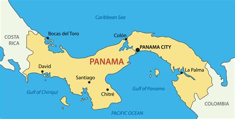 Панама страна на карте фото