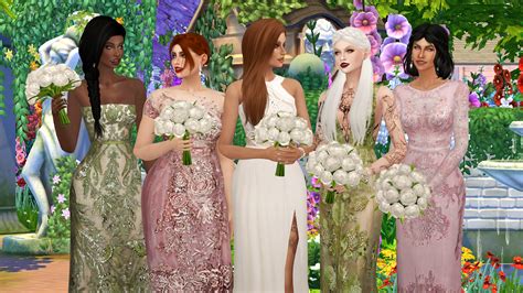 Sims 4 Ccs The Best White Wedding Poses By Eslanes