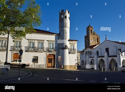 Matriz De Santa Maria Da Feira Church Beja Alentejo Region Portugal Southwertern Europe