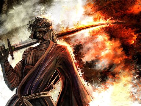 Sfondi Anime Rurouni Kenshin Mitologia Immagine Dello Schermo