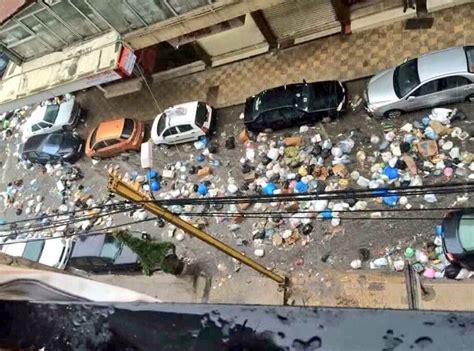 Rain Produces Rivers Of Trash In Lebanese Capital Trash Capitals River