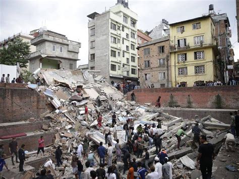 Shocking Images Show Destruction After The Earthquake In Nepal Nepal