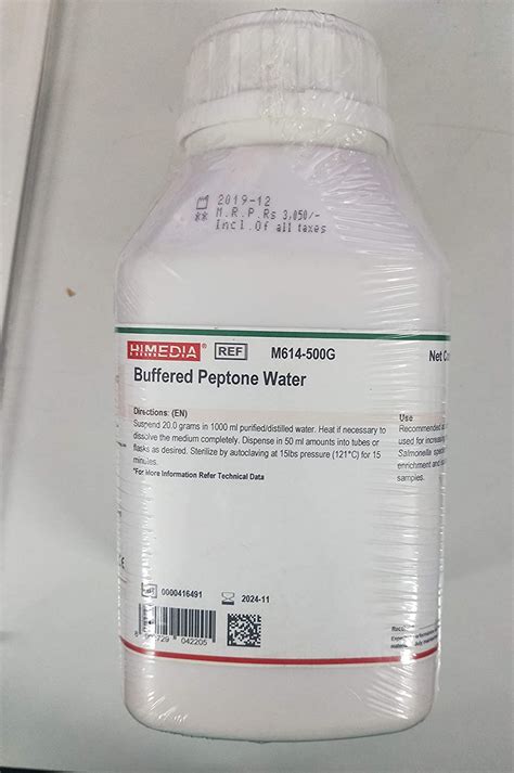 Buffered Peptone Water Industrial And Scientific