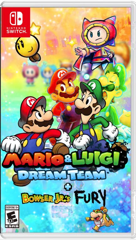 Mario And Luigi Dream Team Bowser Juniors Fury Fantendo Game