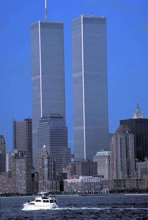 View Of World Trade Center Before 911 Photograph By Carl Purcell