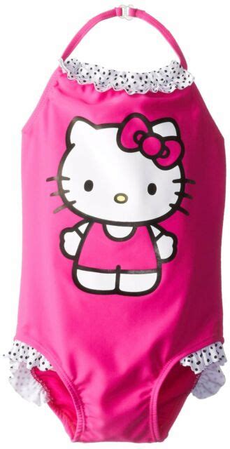 Hello Kitty Girls Bikini Pink Set Toddlers And Kids Sizes Girls 6501 Ebay