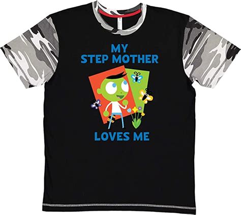 Inktastic My Step Mother Loves Me With Del T Shirt Pbs