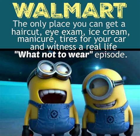 Funny Minion Quote About Walmart Pictures Photos And Images For