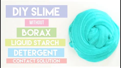 Diy Fluffy Slime Uk Without Borax Liquid Starch Detergent Contact