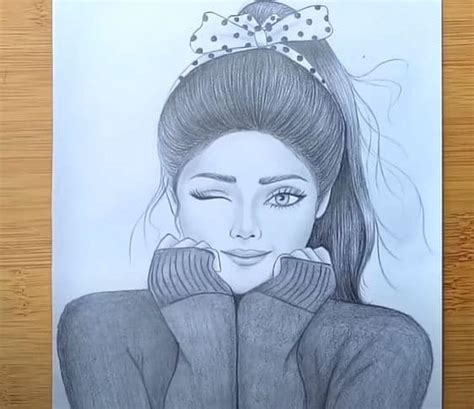 Easy Girl Drawing For Beginners By Maheshwari23 On Deviantart