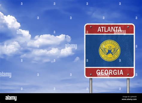 Welcome To Atlanta Hi Res Stock Photography And Images Alamy