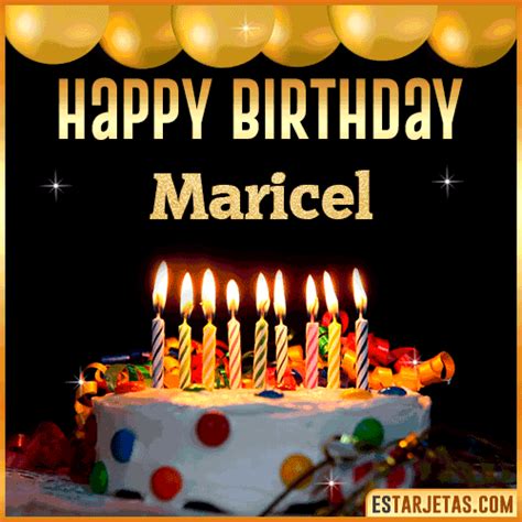 Feliz Cumpleaños Maricel Imágenes  Tarjetas Y Mensajes