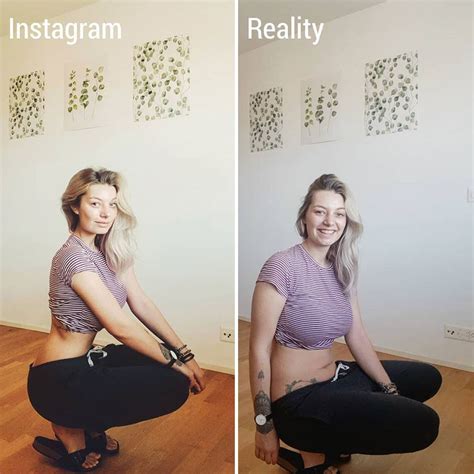 Instagram Vs Reality Pics