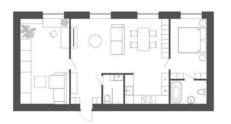 Modern Minimalist Apartment Designs Under 75 Square Meters