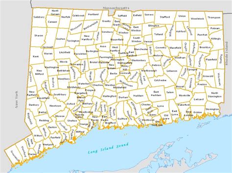 Map Of Ct Towns Participate You Will Be Directed To The Sign Up For Ct Alerts Page