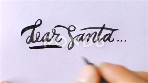 Santa Handwriting Font