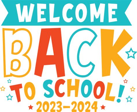 Welcome Back To School 2023 2024 Teachers T Shirt Design Free Svg