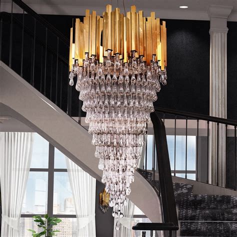 Modern Chandeliers For High Ceilings Thechristmasrobincsite