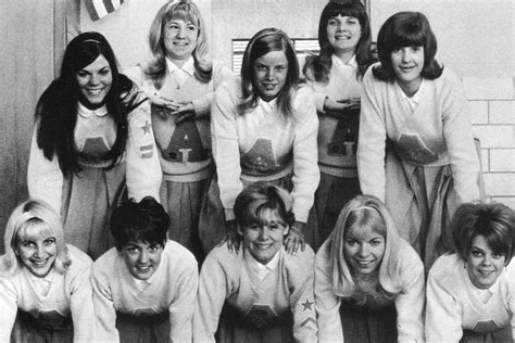 Cheerleaders In 1967 At Assumption High School In Louisvil Flickr