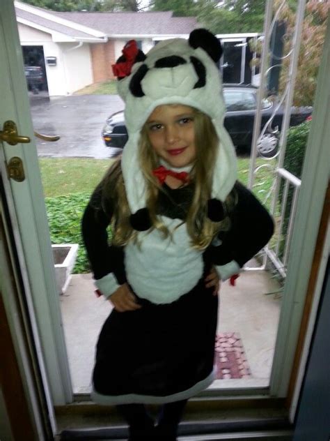 He absolutely adores them and couldn't wait to be a panda for halloween. Panda costume | Panda costumes, Winter hats, Costumes