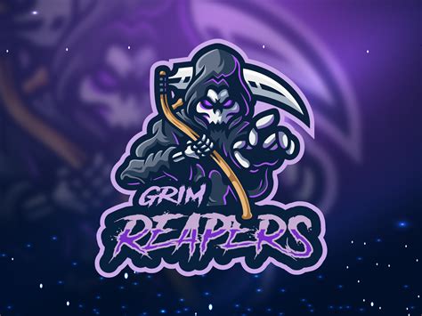Grim Reaper Esport Logo Uplabs