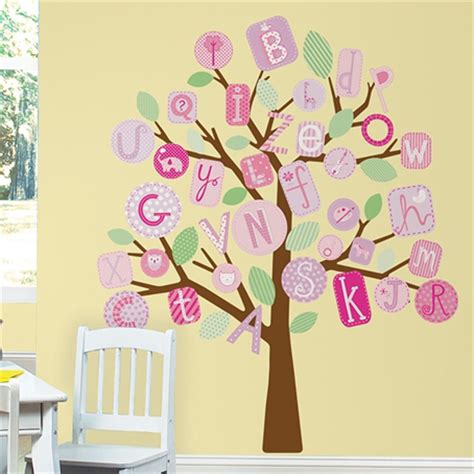 Bestseller und aktuelle angebote für wandsticker. Wandsticker ABC-Baum in pink von RoomMates kaufen