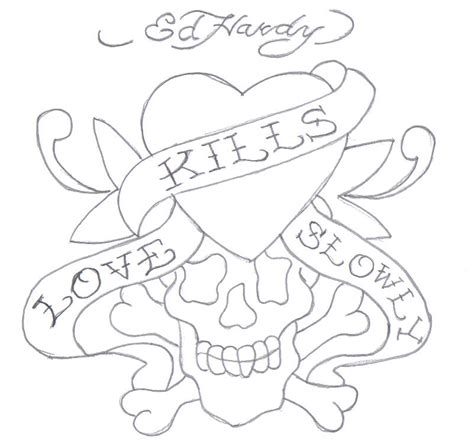 Ed Hardy Love Kills Slowly X By Jemmjayy94 On Deviantart