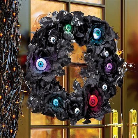 All Eyes Will Be On Your Front Door With This Spooky Lighted Eyeball