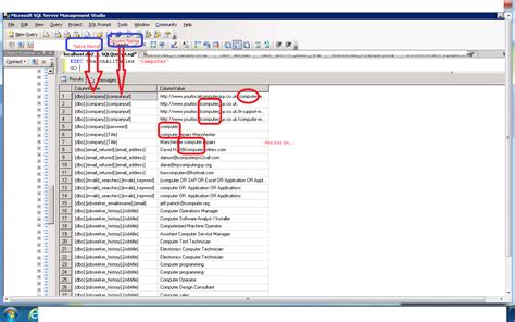 Sql Server 2008 Find All Tables Containing Columns With Specified Name