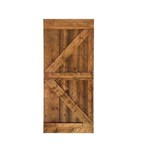 You will be able to use this for years to come. CALHOME K series 30-in x 80-in Walnut Stained 2-Panel Wood ...