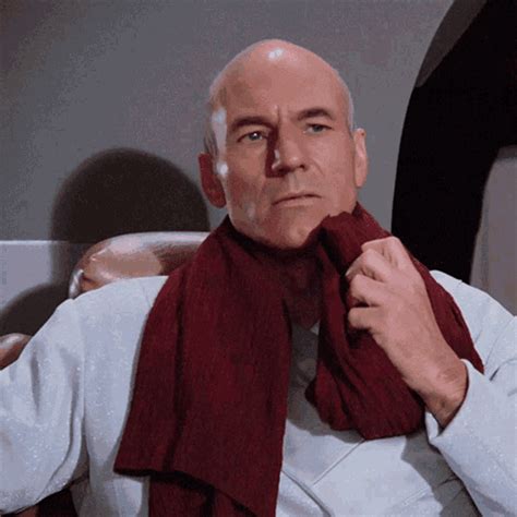 Stunned Captain Jean Luc Picard GIF Stunned Captain Jean Luc Picard Locutus Of Borg Discover