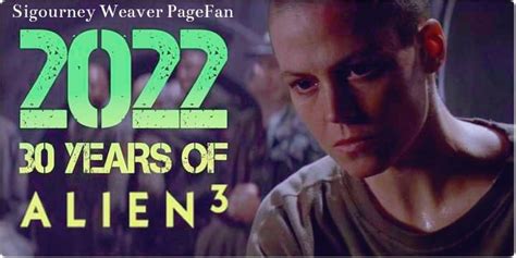 Sigourney Weaver And Ellen Ripley Happy 30th Anniversary Alien 3 1992 Sigourney Weaver Ellen