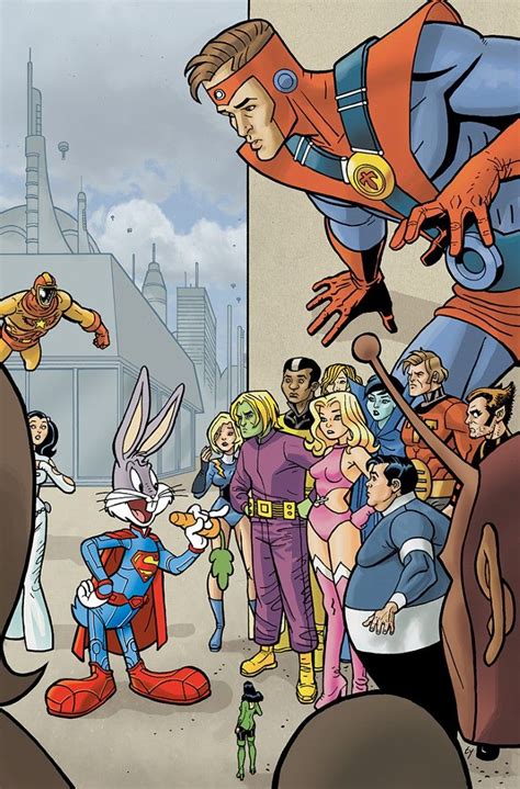 amusing collection of dc comics looney tunes and dc crossover variant covers — geektyrant