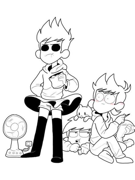 Eddsworld Image Coloring Page Download Print Or Color Online For Free