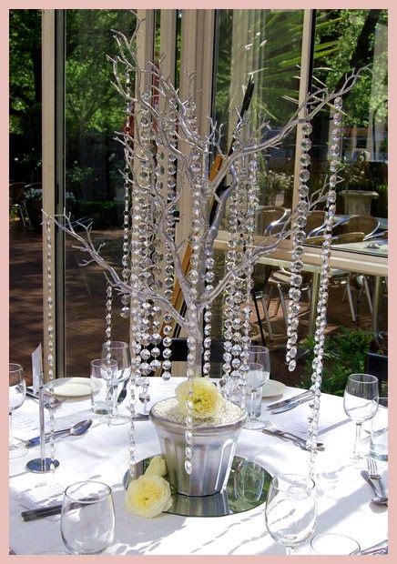 Crystal Wedding Tree Crystal Centrepieces Wedding Themes