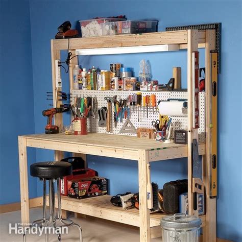 How To Build A Workbench Super Simple 50 Shop Bench Wny Handyman