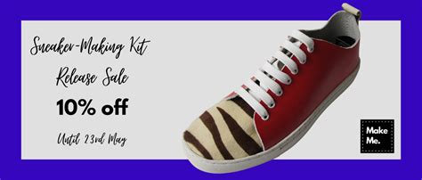 How To Make Your Own Sneakers In 6 Easy Steps Make Me Shoe Making