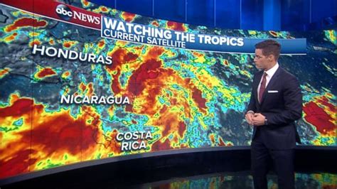 Video 2 New Tropical Storms Heading Toward The Gulf Of Mexico Abc News
