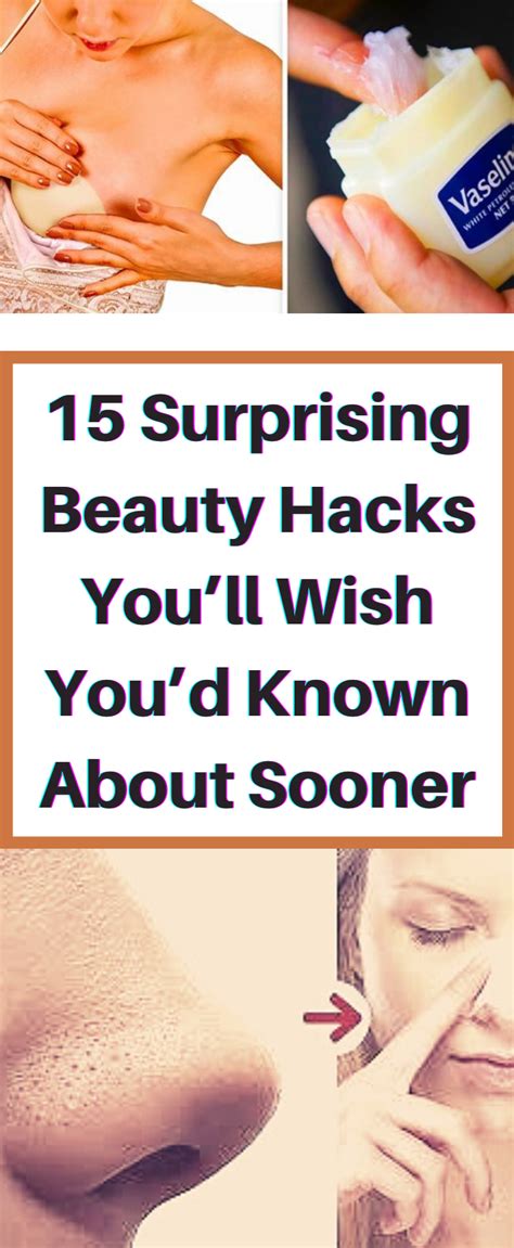 Health And Fitness Guide 15 Surprising Beauty Hacks Youll Wish Youd Known About Sooner