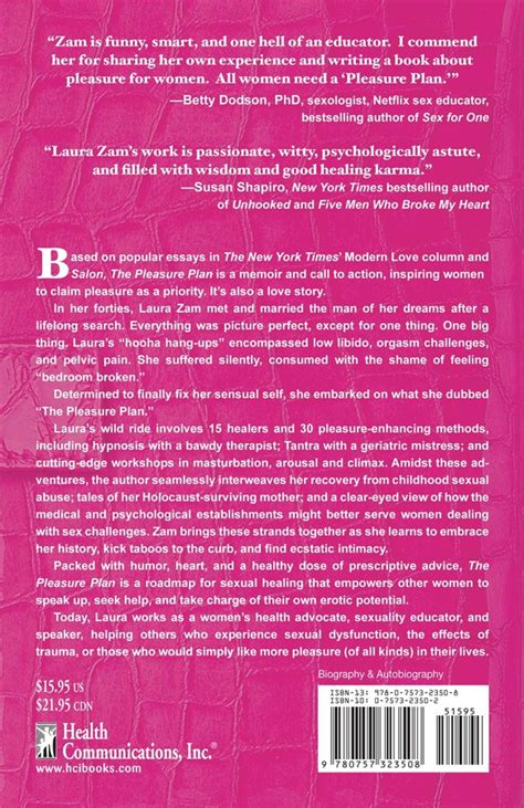 The Pleasure Plan Book By Laura Zam Official Publisher Page Simon And Schuster
